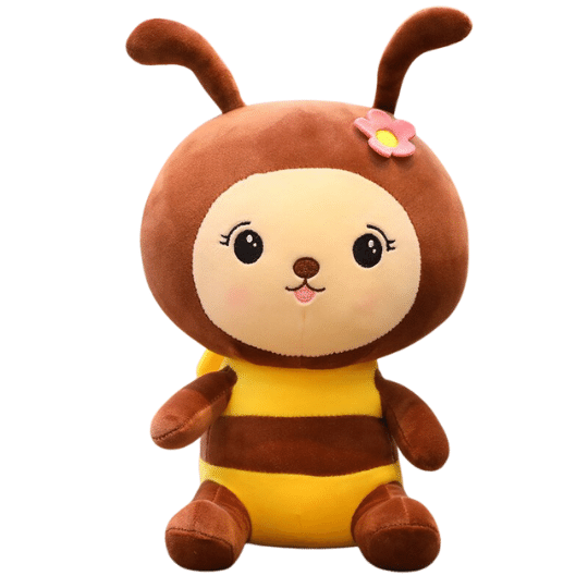 Peluches Super Kawaii Honeybee et Ladybug