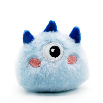 Peluche Monstre Géométrique Porte Clé en Peluche