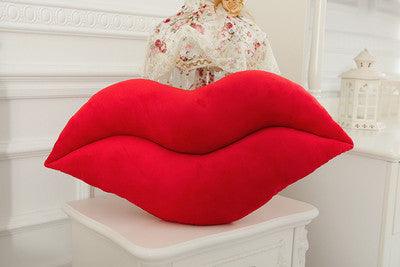 Creative sexy big lips plush pillow