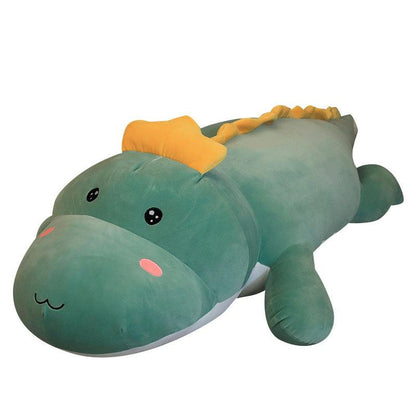 Plush dinosaur doll