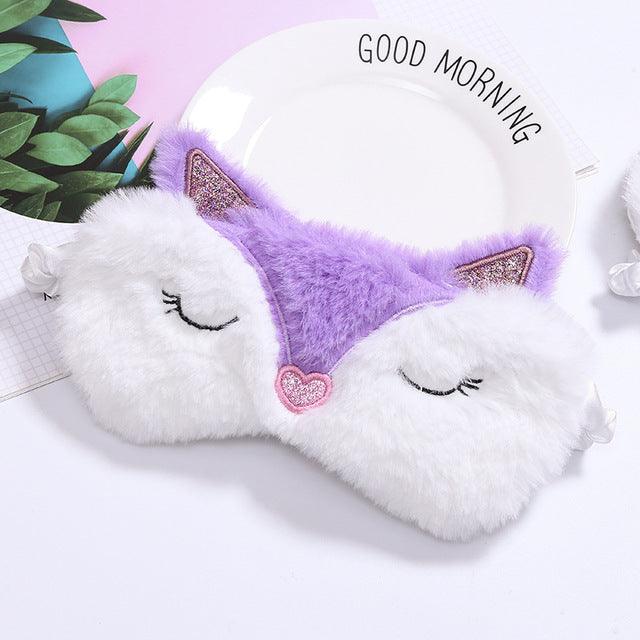 Masque pour les yeux en peluche Fox & Cloud