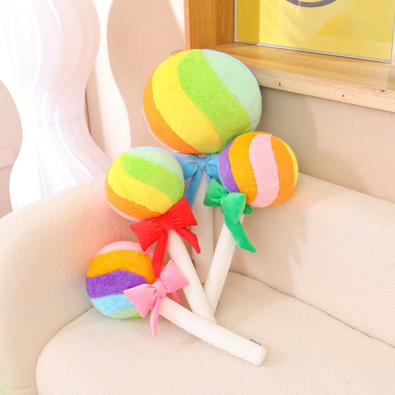 Rainbow Candy Cloud Plush