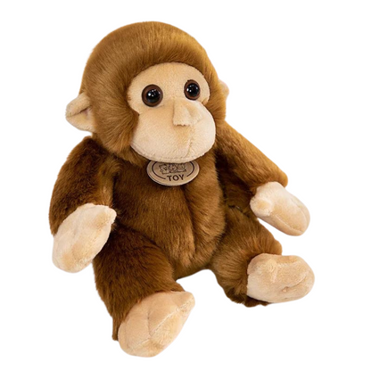 Mignonnes peluches de petit singe