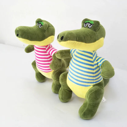 Stripes the alligator soft toy