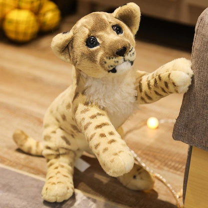 Adorable Lion, Leopard and Tiger soft toys