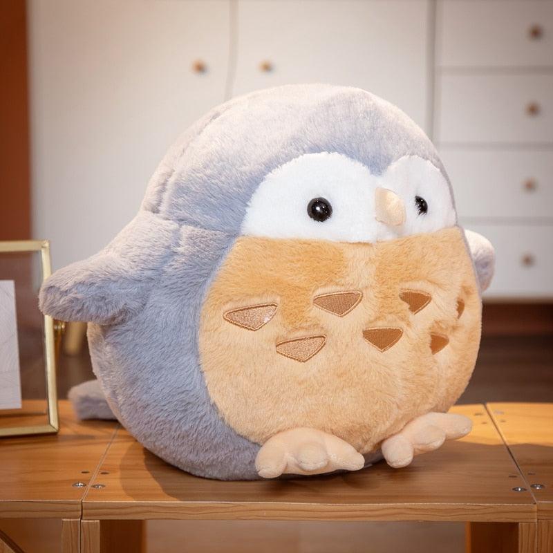 Snowy owl plush toy