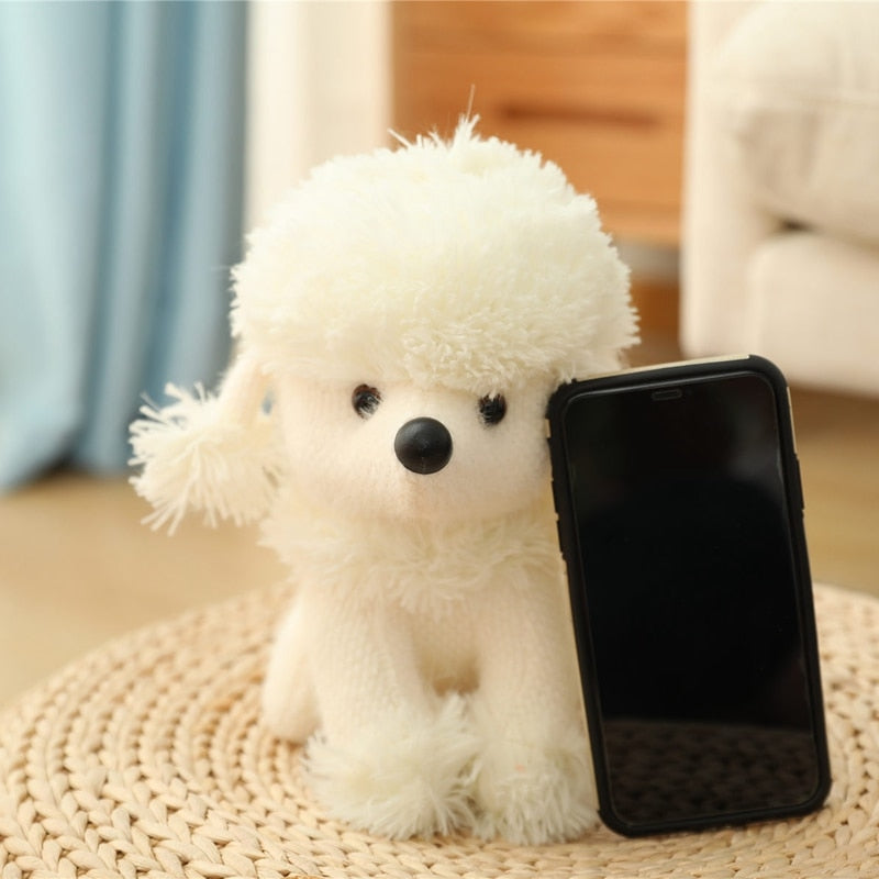 Fluffy poodle stuffed animals