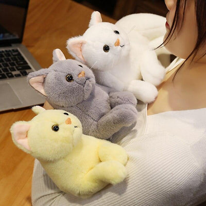 Kawaii Realistic Kitty Cat Plush Toys