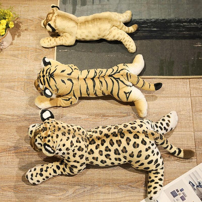 Adorable Lion, Leopard and Tiger soft toys