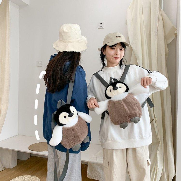 Baby Penguin Plush Backpack