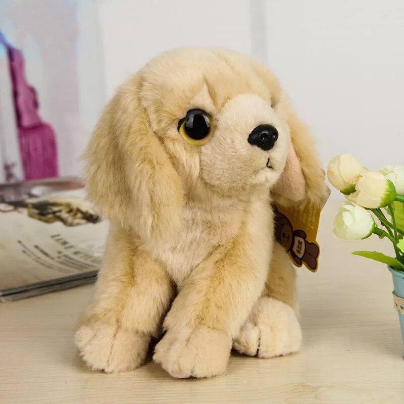 Super cute Golden Retriever plush toy