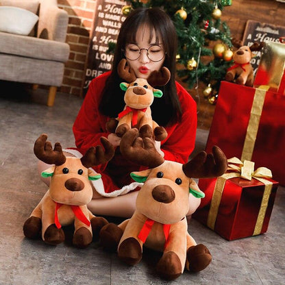 Cute little stuffed Christmas reindeer