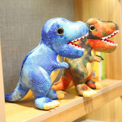 Colorful and cute T-rex plush toys