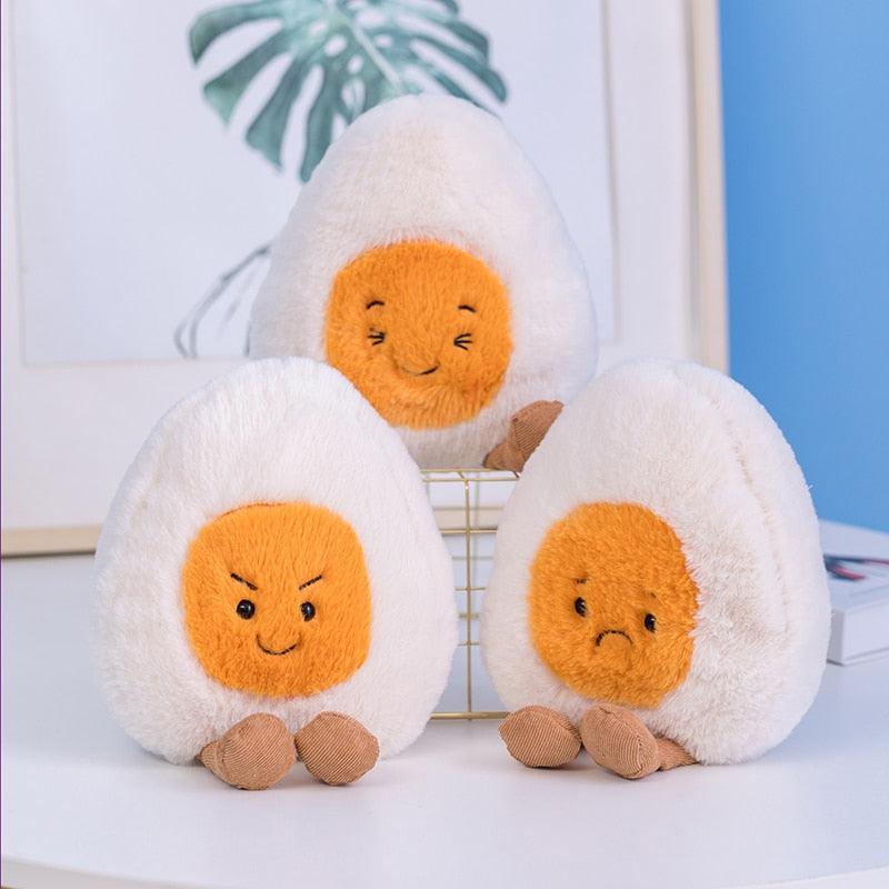 Super cute boiled egg soft toys