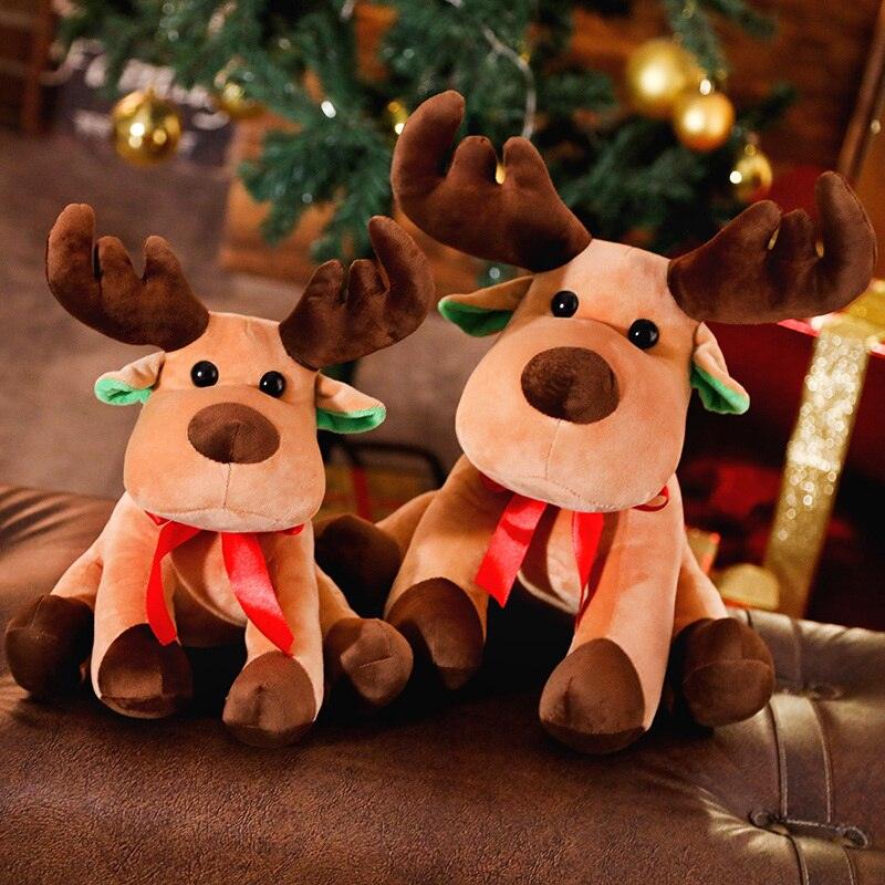 Cute little stuffed Christmas reindeer