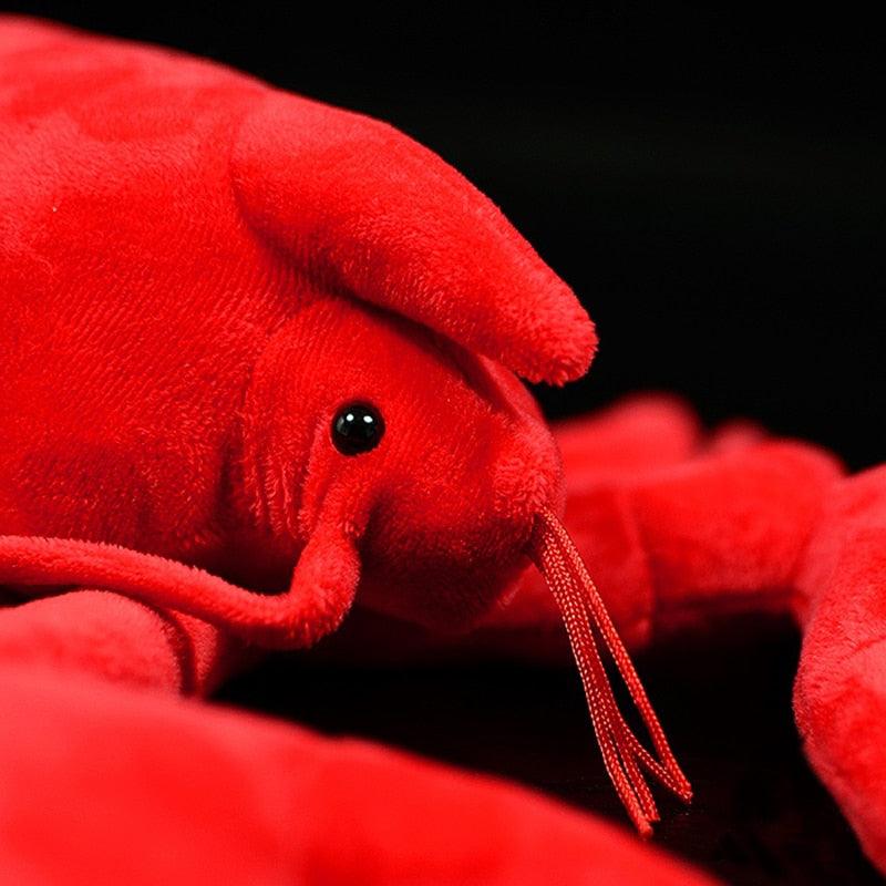 Animal en peluche en forme de homard d'Amérique