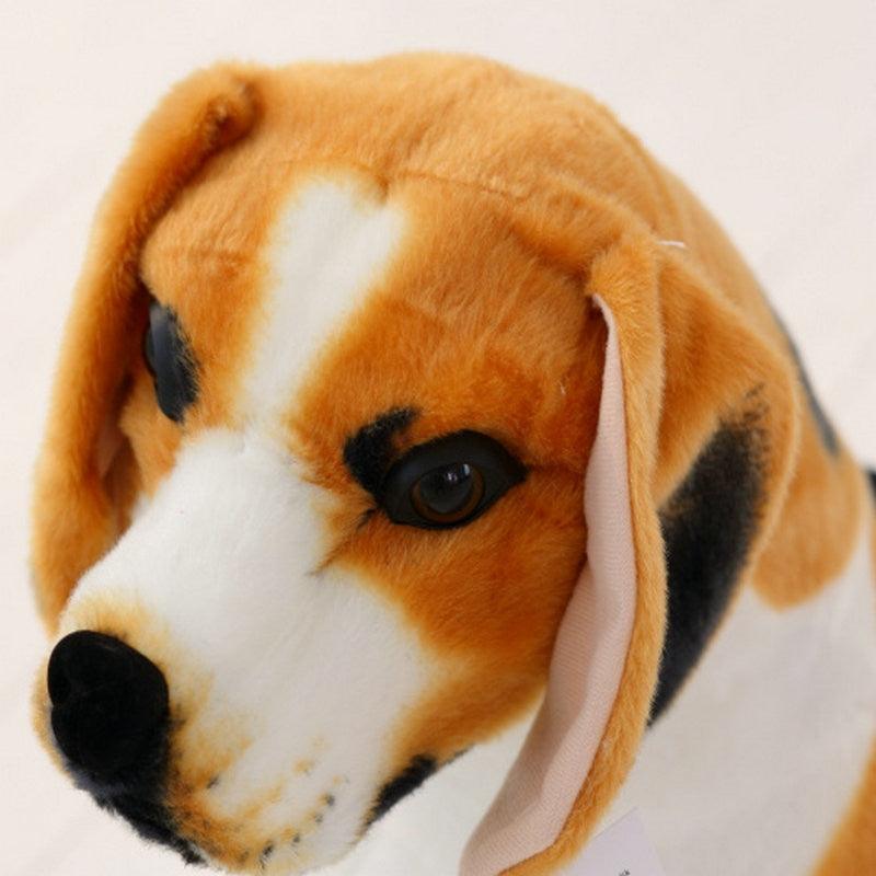 Jouets en peluche géants grandeur nature pour chien Beagle