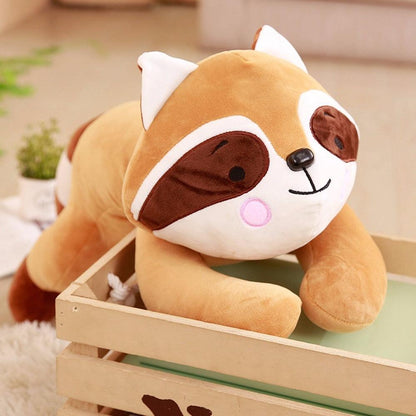 Super kawaii raccoon soft toys