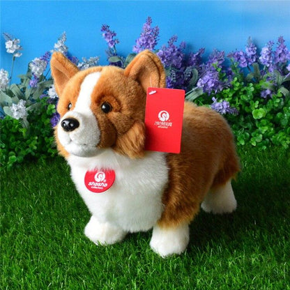 Realistic and Cute Pembroke Welsh Corgi Plush Toy