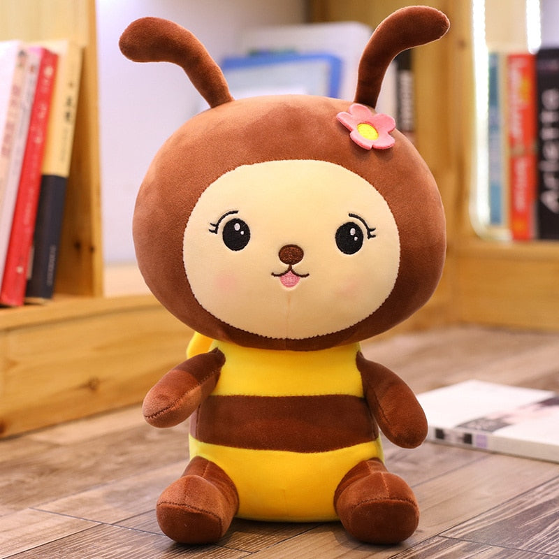 Super Kawaii Honeybee and Ladybug plush toys