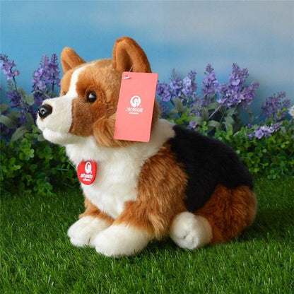 Realistic and Cute Pembroke Welsh Corgi Plush Toy