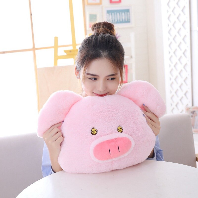 Greedy pig soft toys