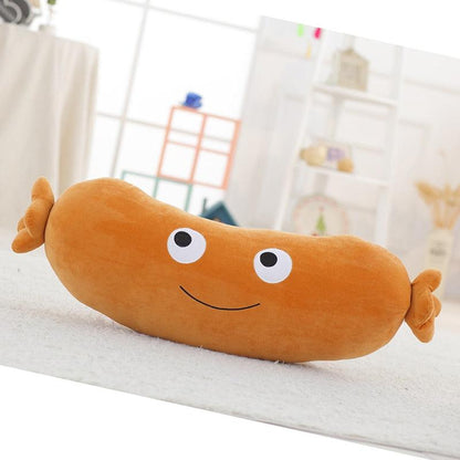 Super cute sausage plush