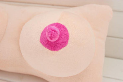 Funny Boobs Plush Pillow