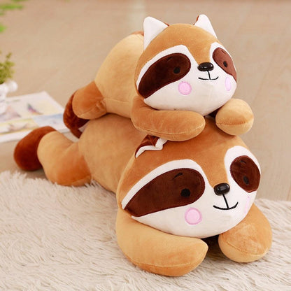 Super kawaii raccoon soft toys