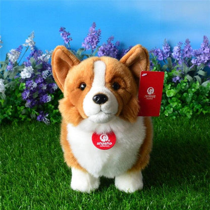 Realistic and Cute Pembroke Welsh Corgi Plush Toy