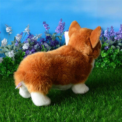 Realistic and Cute Pembroke Welsh Corgi Plush Toy