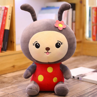 Super Kawaii Honeybee and Ladybug plush toys