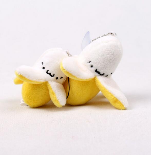 Super cute banana keychain