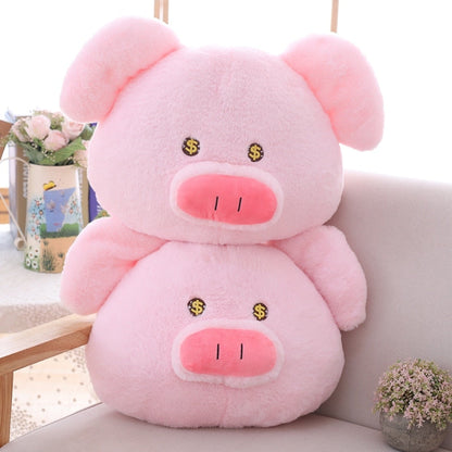 Greedy pig soft toys