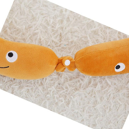 Super cute sausage plush