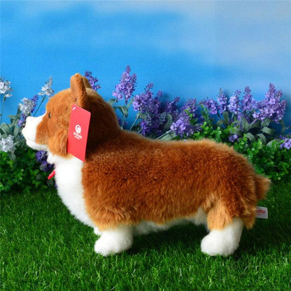 Realistic and Cute Pembroke Welsh Corgi Plush Toy