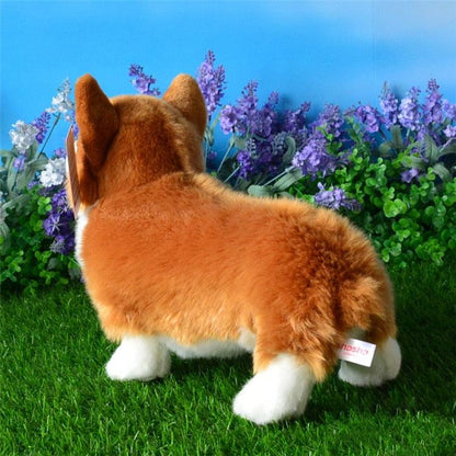 Realistic and Cute Pembroke Welsh Corgi Plush Toy