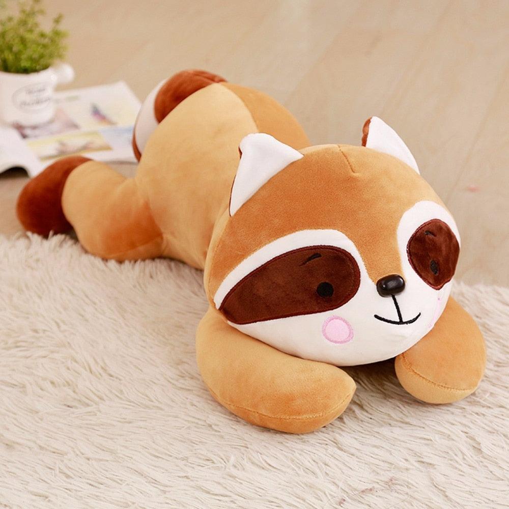 Super kawaii raccoon soft toys