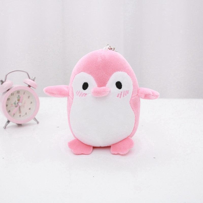 Adorable mini penguin keychain plush toys