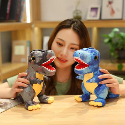 Colorful and cute T-rex plush toys