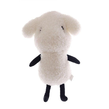 Adorable White Sheep Plush Doll