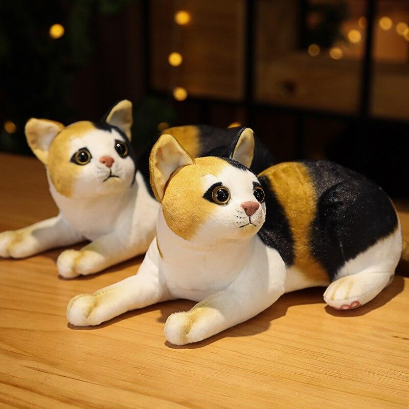 Kawaii Realistic Kitty Cat Plush Toys