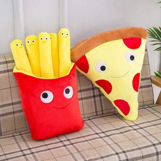 Peluche Frite et Pizza - Peluche Center