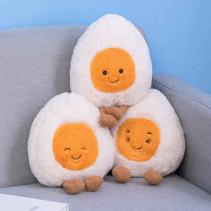 Super cute boiled egg soft toys