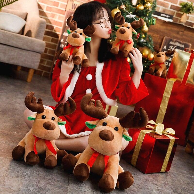 Cute little stuffed Christmas reindeer