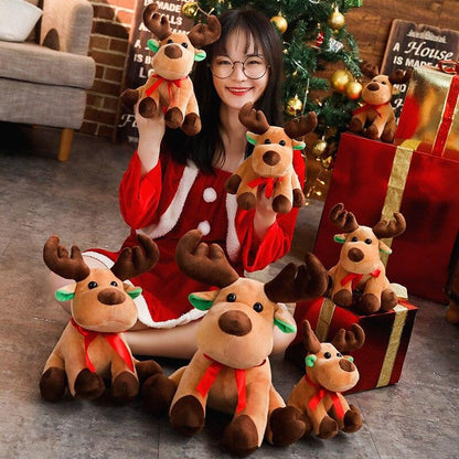 Cute little stuffed Christmas reindeer