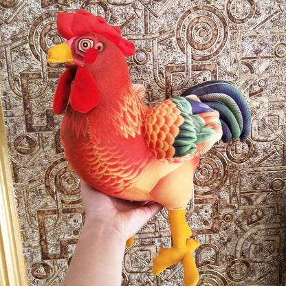 Rainbow Rooster Plush