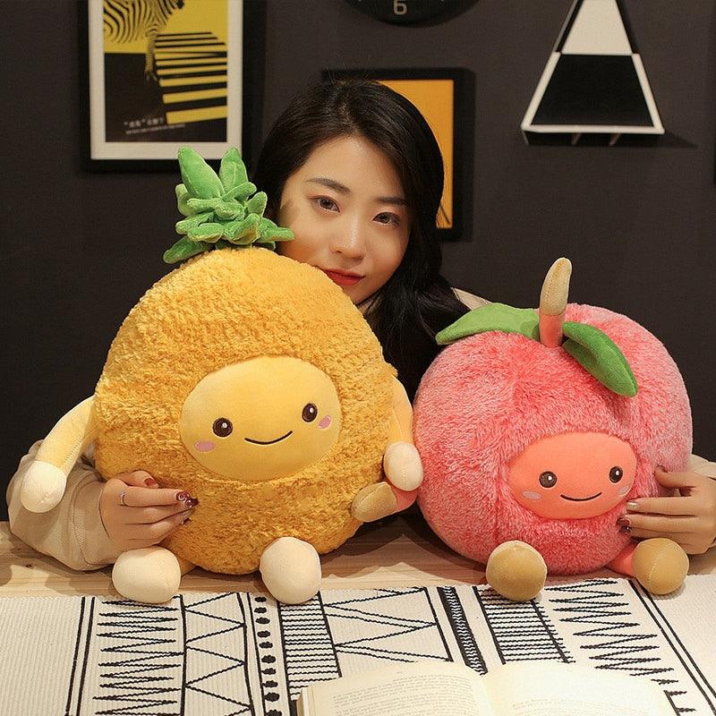 Watermelon, Pineapple and Cherry Soft Toys