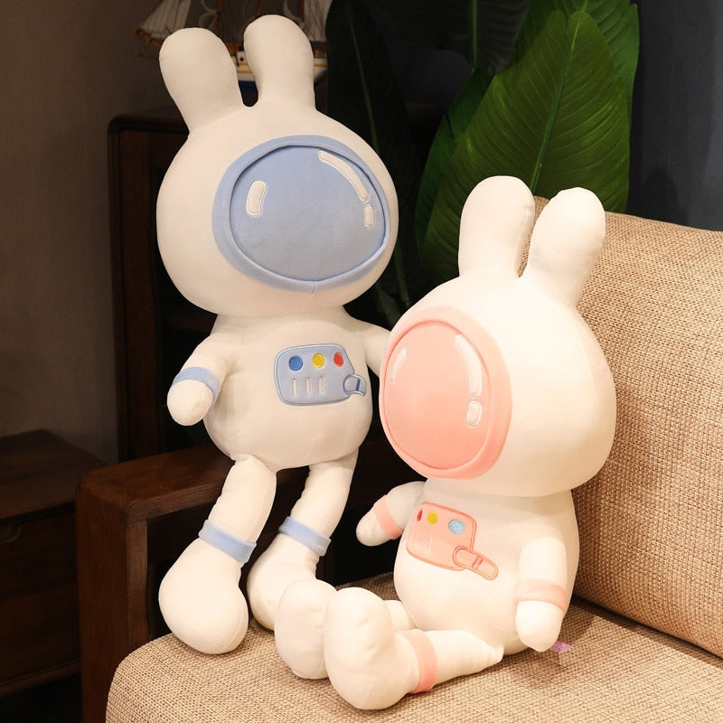 Peluches lapin de l'espace kawaii