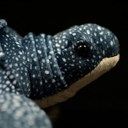 Realistic leatherback turtle plush